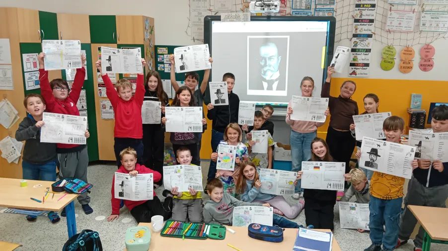 23.10. Páťáci nabyli nové informace o vzniku samostatného Československého státu